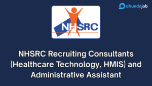 NHSRC Recruitment 2025