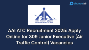 AAI ATC Recruitment 2025